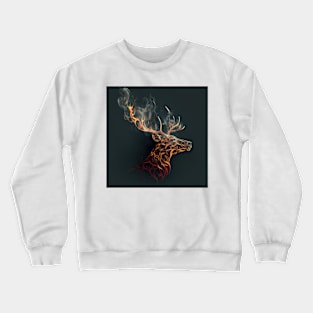 Stag Wisps 11 Crewneck Sweatshirt